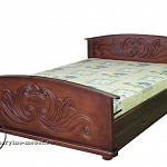 Милена(с) - кровать из натурального дерева
