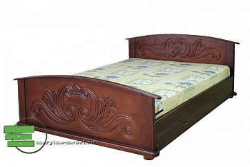 Милена(с) - кровать из натурального дерева