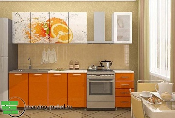 Кухня Апельсиновый фреш 2000