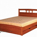 Флирт-2 кровать из натурального дерева